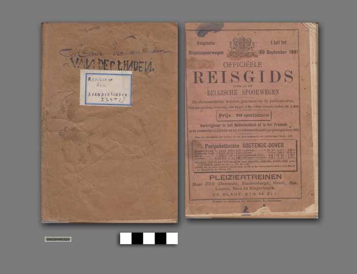 Officiëele Reisgids voor al de Belgische Spoorwegen - 1 juli tot 30 september 1891
