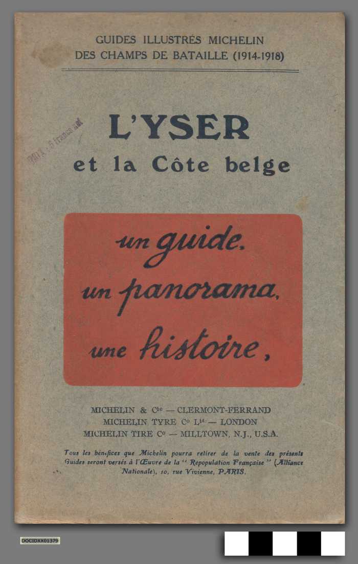 L'Yser et la Côte belge : un guide, un panorama, une histoire