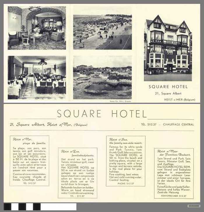 Kaartje: Square Hotel