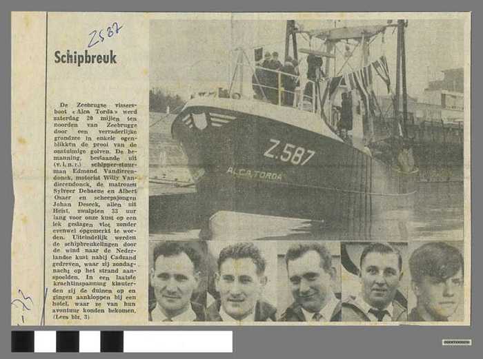 Schipbreuk - Z.587