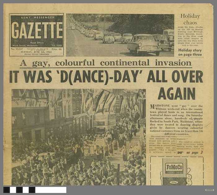 Kent Messenger Gazette - N° 13.557 dd. June 4th 1963