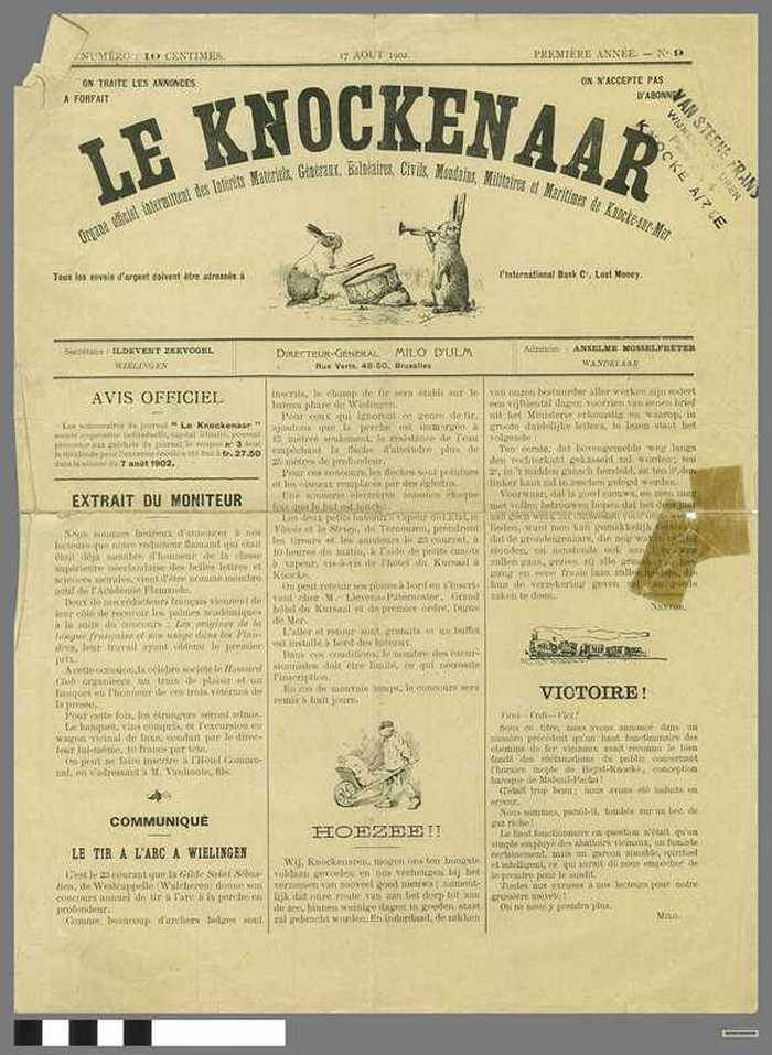 Le Knockenaar - Première année - N° 9 - 17 Aout 1902