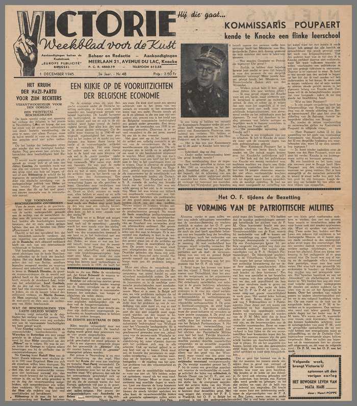 Krantje: Victorie - 2e jaar - N° 48 - 1 December 1945