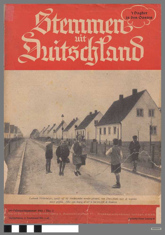 Tijdschrift: Stemmen uit Duitschland - nr. 3