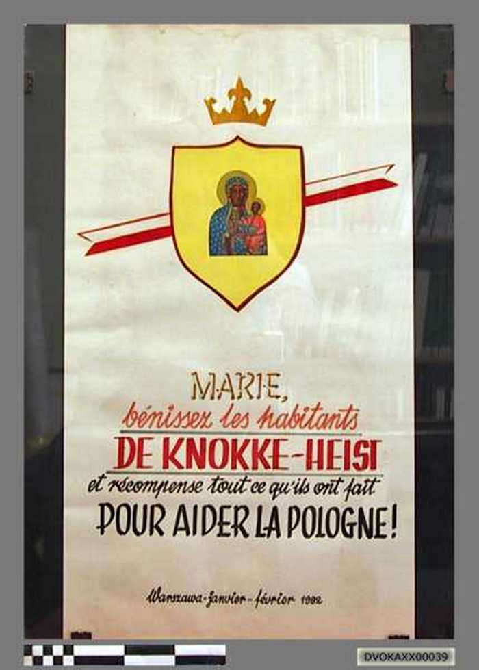 Marie bénissez les habitants de Knokke-Heist et récompense tout ce quils ont fait pour aider la Pologne !