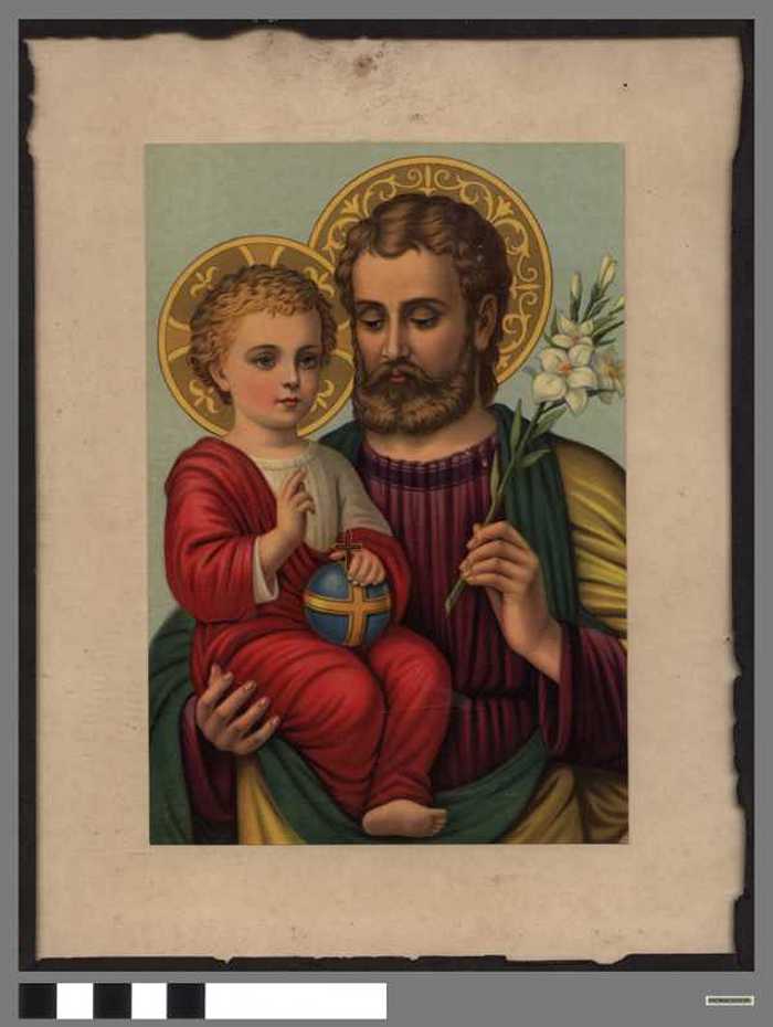 Heilige Jozef met kind