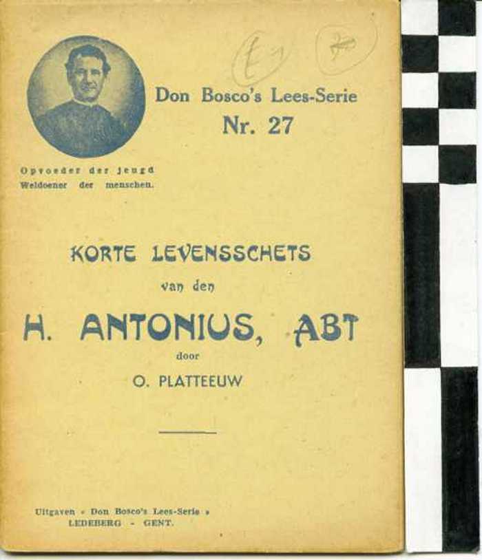 Boekje: Korte levensschets van den H. Antonius, Abt