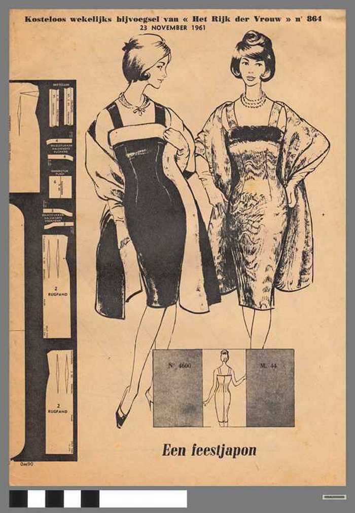 Bundel patronen - kledij jaren zestig en zeventig