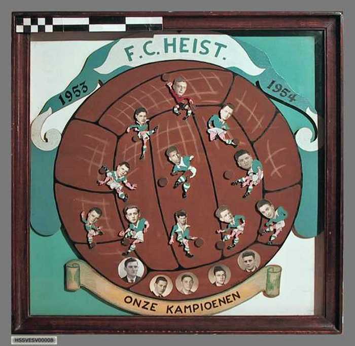 F.C. Heist 1953 - 1954 - Onze kampioenen.