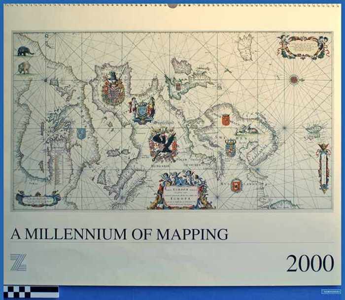 A Millenium of mapping (kalender 2000)