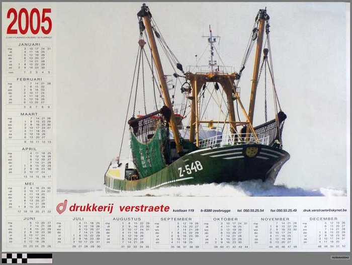 Kalender 2005 - Z548 - Flamingo