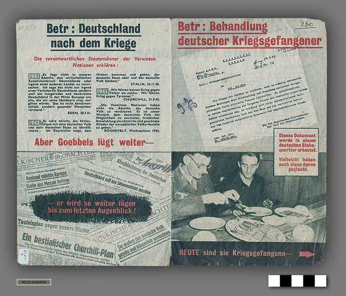 Behandlung deutscher Kriegsgefangener