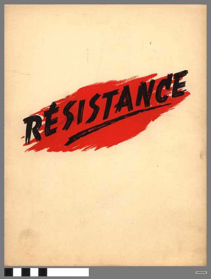 Résistance - Titelblad