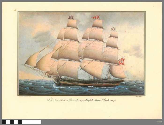 Sophie von Hamburg - Kapitein Jacob Lafrenz