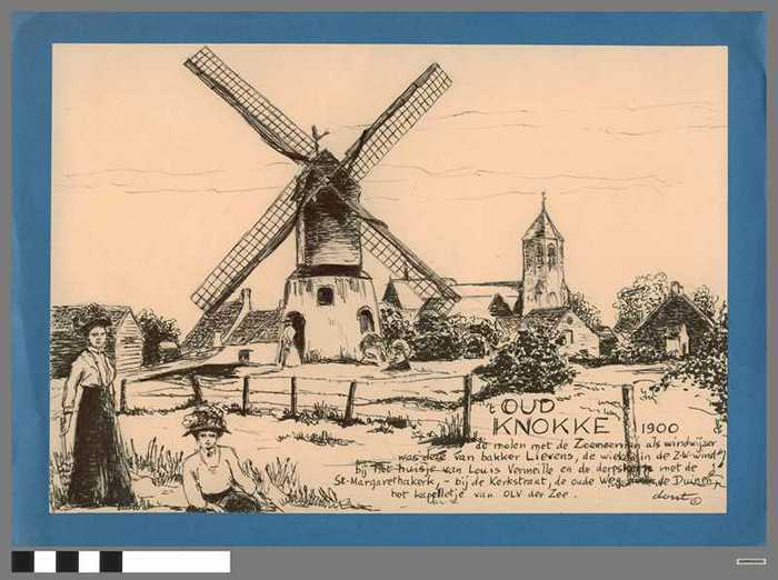 't Oud Knokke 1900 - de molen van Lievens