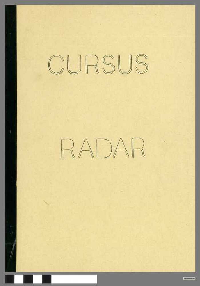 Cursus Radar