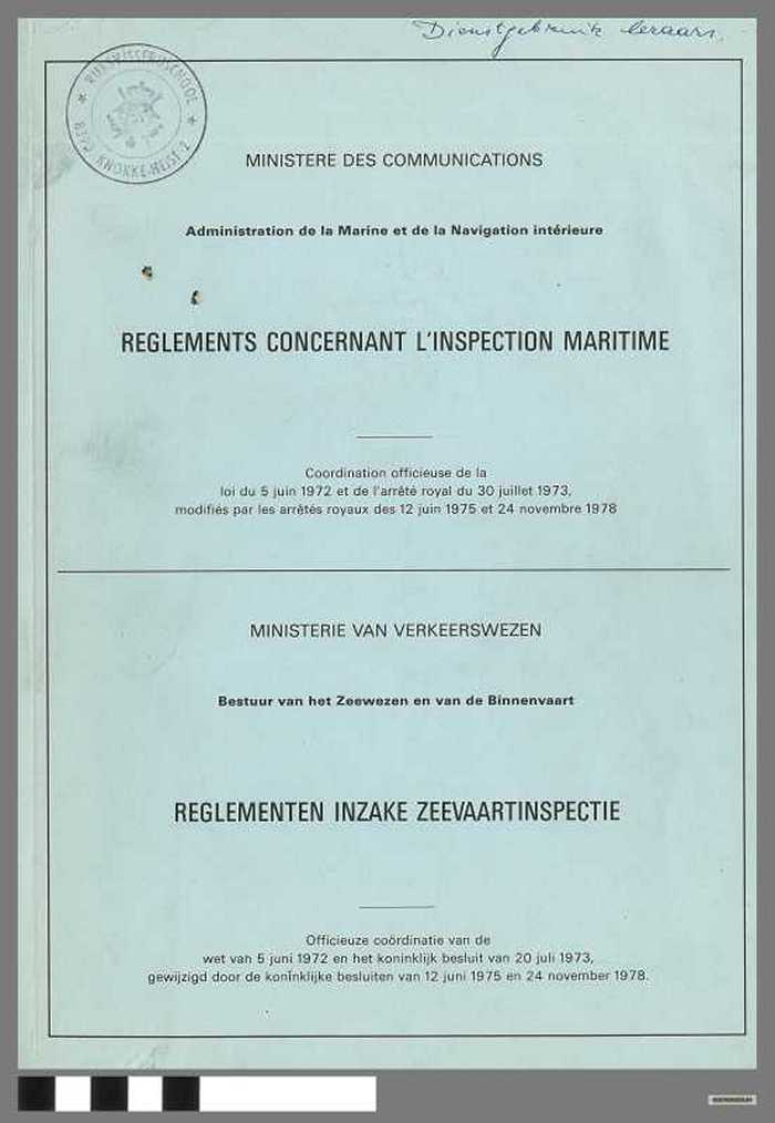 Reglementen inzake Zeevaartinspectie