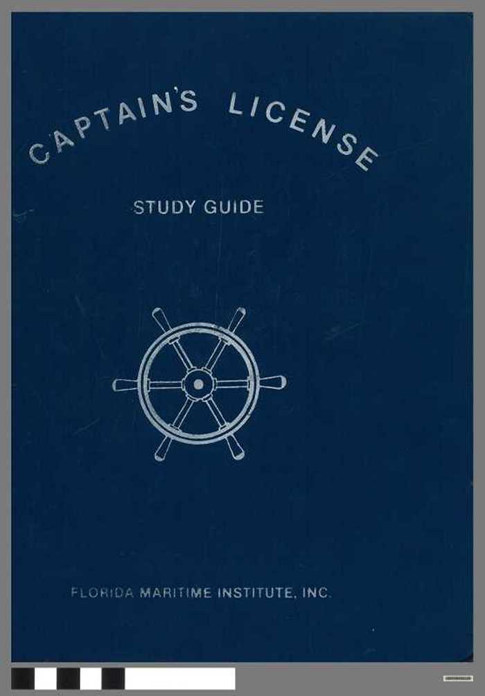 Captain's License -  Study Guide