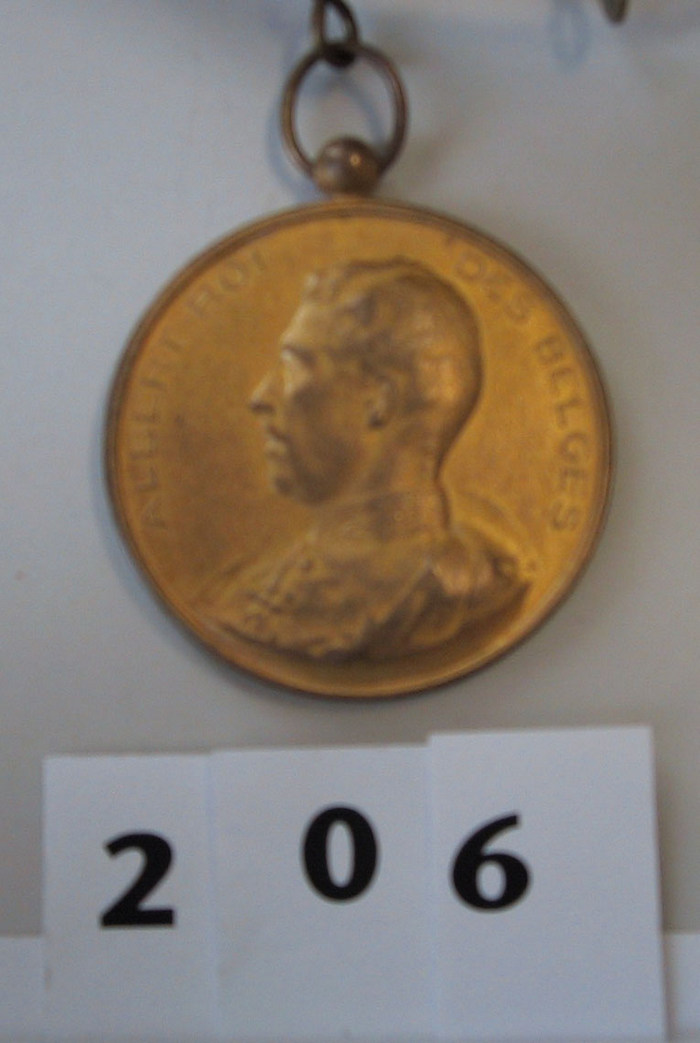 Medaille: Inhuldiging van het vaandel van de St. Jooriskrijgsmakkers van St. Jooris ten Distel op 12-06-1910