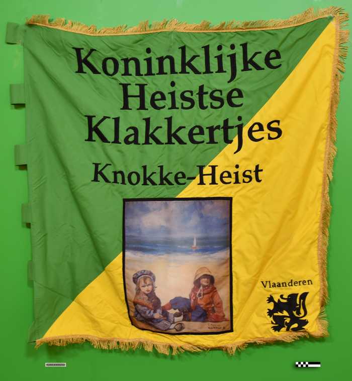 Vlag - Koninklijke Heistse Klakkertjes Knokke-Heist