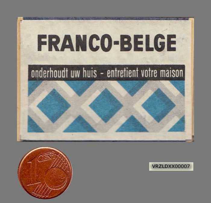 'Franco-Belge' luciferdoosjes (5 stuks)