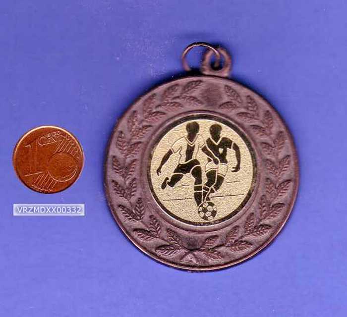 Koperkleurige medaille