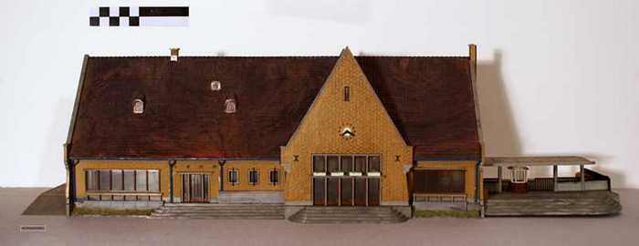 Maquette: Station Knokke