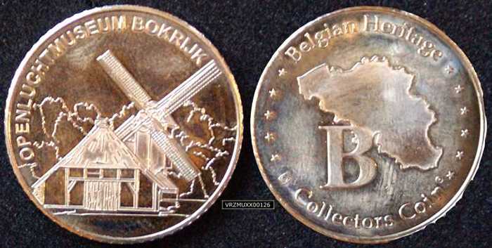 Belgian Heritage Collectors Coin - Openluchtmuseum Bokrijk