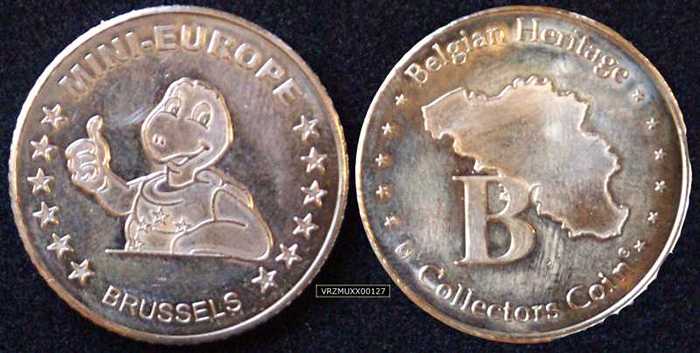 Belgian Heritage Collectors Coin - Mini-Europe Brussels