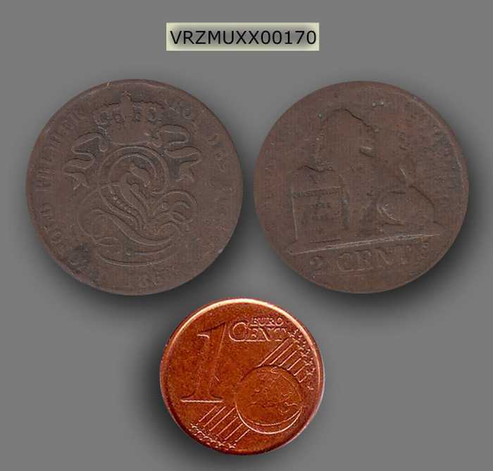 2 cent  - Leopold I van België