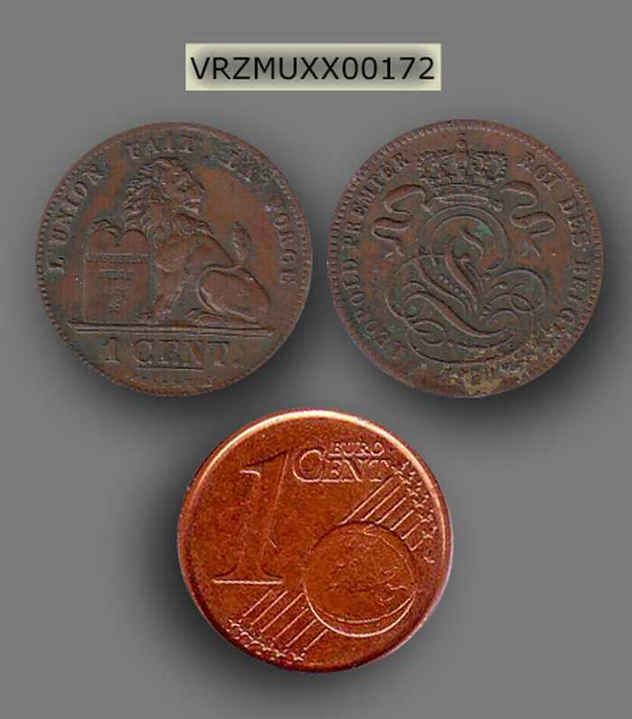 1 cent  - Leopold I van België