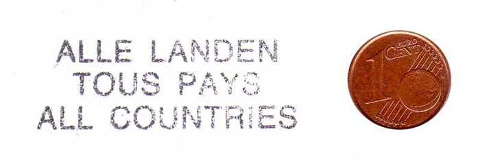 ALLE LANDEN - TOUS PAYS -  ALL COUNTRIES