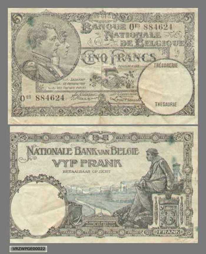 Vijf frank (België)