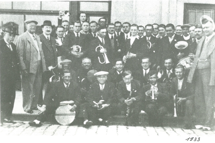 groepsfoto sint cecilia 1933