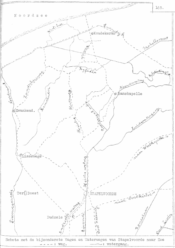 waterwegen van stapelvoorde