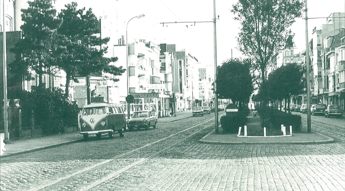 Ook al 34 jaar geleden De Lippenslaan ter hoogte van de Victor Lamoraistraat 