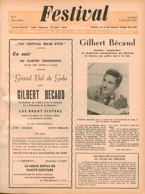 Gilbert-Becaud-casino-Knokke-1955